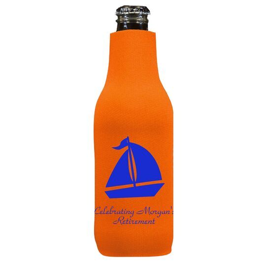 Sailboat Silhouette Bottle Huggers